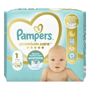 Подгузники детские Pampers Premium Care Newborn №26