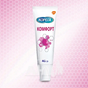Крем для фіксації зубних протезів Корега комфорт 40 мл
