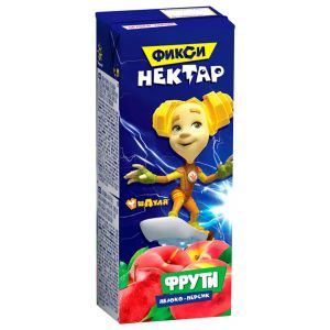 Сік Фіксики Яблуко-персик нектар 200 мл