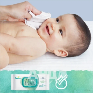 Влажные салфетки Pampers Aqua Pure №2x48