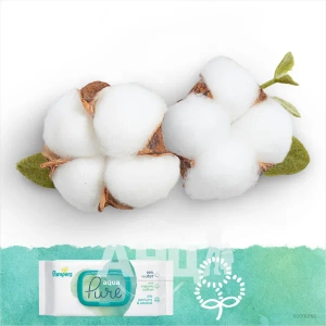 Влажные салфетки Pampers Aqua Pure №2x48