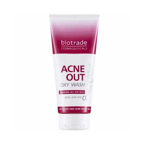 Гель для умывания Biotrade Acne Out Oxy Wash с кислородом и молочной кислотой против угрей 50 мл