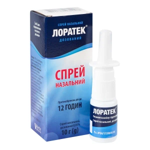 Лоратек спрей назальный 0,05% 10 мл