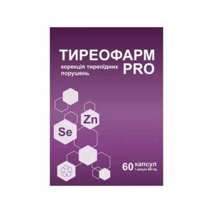 Тиреофарм PRO капсули 400 мг №60
