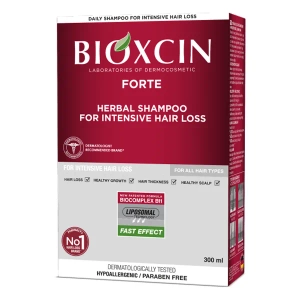 Шампунь растительный Bioxcin (Bioxsine) ДермаДжен Forte против интенсивного выпадения волос для всех типов волос 300 мл