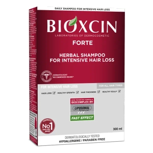 Шампунь растительный Bioxcin (Bioxsine) ДермаДжен Forte против интенсивного выпадения волос для всех типов волос 300 мл