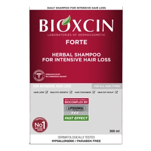 Шампунь растительный Bioxcin (Bioxsine) ДермаДжен Forte против интенсивного выпадения волос для всех типов волос 300 мл