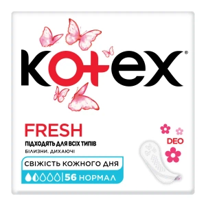 Щоденні прокладки Kotex Normal Deo №56