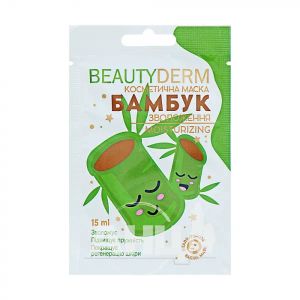 Маска косметическая Beauty Derm бамбук увлажнение 15 мл