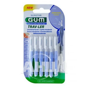 Зубная щетка GUM TravLer межзубная 0,6 мм