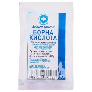 Борная кислота порошок 10 г