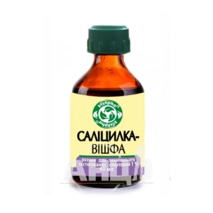 Саліцилка-Вішфа розчин спиртовий для зовнішнього застосування 1 % флакон 40 мл