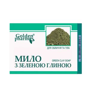 Мыло с зеленой глиной 70 г