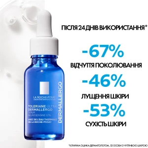 Дерматологическая сыворотка с нейросенсином La Roche Posay Toleriane Ultra Dermallergo для гиперчувствительной и склонной к аллергии кожи лица 20 мл