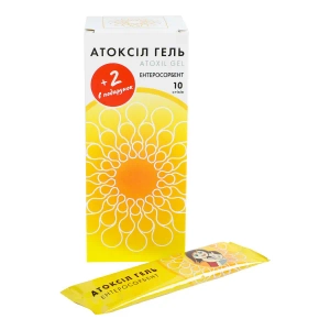 Атоксіл гель стік-пакетик 20 г №10+2 акція