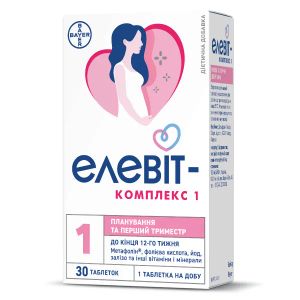 Элевит-комплекс 1 таблетки №30