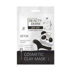 Маска на основе черной глины Beauty Derm антиугревая 12 мл