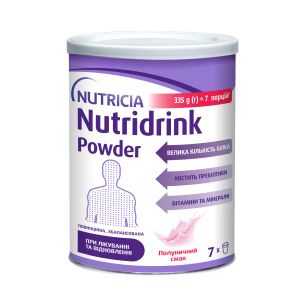 Энтеральное питание Nutridrink Powder со вкусом клубники 335 г