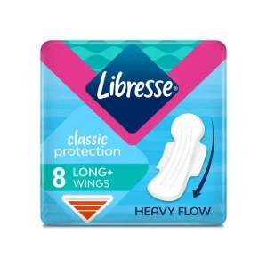 Гігієнічні прокладки Libresse Classic Protection Long №8