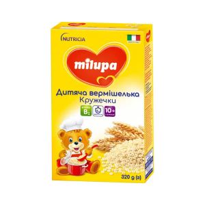 Вермішель Мілупа кружечки 320 г
