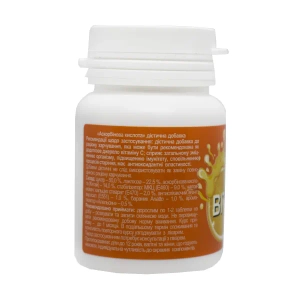 Вітамін С (аскорбінова кислота) 0,5 г таблетки №100