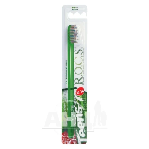 Зубная щетка R.O.C.S. тинс модельная средней жесткости