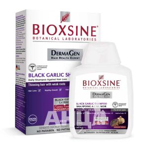 Шампунь Bioxsine DermaGen черный чеснок против выпадения волос 300 мл