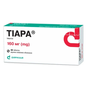 Тиара таблетки покрытые оболочкой 160мг №28