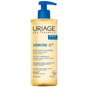 Очищуюча заспокійлива олія для для сухої шкіри Uriage Xemose 500 мл