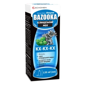 Еліксир Базука Bazooka Ісландський Мох 120 мл