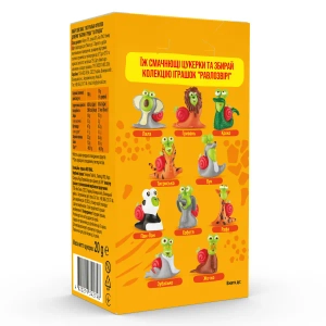 Конфеты фруктовые Bob Snail без сахара яблоко груша 20 г + игрушка