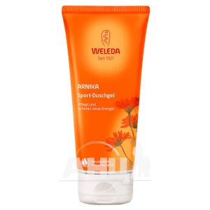 Гель для душу Weleda арніка спорт 200 мл