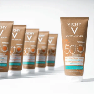 Солнцезащитное молочко Vichy Капиталь Солей SPF 50+ увлажняющее 200 мл