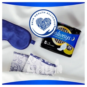 Прокладки Always Ultra Night Deo + экстра защита №5