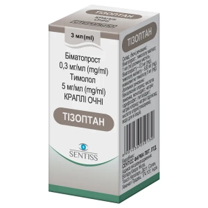 Тизоптан капли глазные флакон/капельница 3мл №1