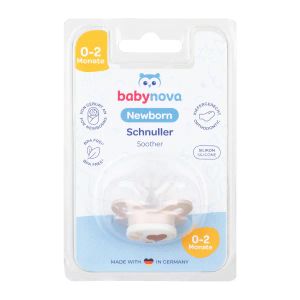 Пустышка Baby-Nova Newborn 24227-1 розовая