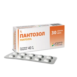 Пантозол таблетки 40 мг №30