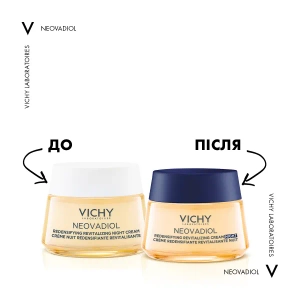 Крем уход антивозрастной ночной Vichy Neovadiol охлаждающий для всех типов кожи 50 мл