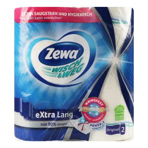 ПОЛОТЕНЦА БУМ. ZEWA WISCH WEG 2РУЛОНА  3174