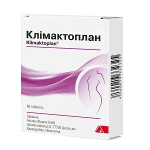 Клімактоплан таблетки №60