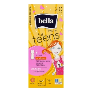 Прокладки Bella for Teens Ultra Energy silky drai deo exotic fruits №20