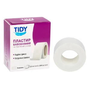 Пластир Tidy 2,5 х 500 на тканинній основі