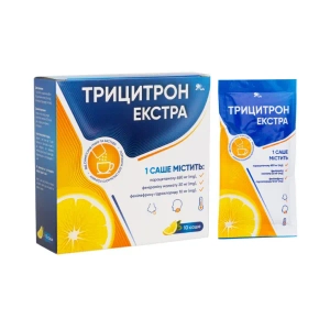 Трицитрон экстра порошок для орального раствора саше №10