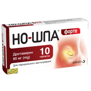 Но-шпа форте 80 мг №10