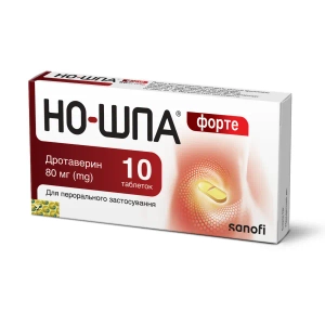 Но-шпа форте 80 мг №10