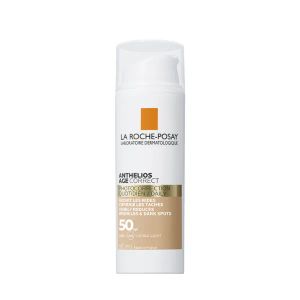 Солнцезащитный антивозрастной крем тонирующий La Roche-Posay Антелиос SPF50+ 50 мл
