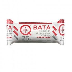 Вата медична стерильна BigQ ролик 25 г