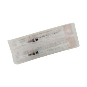 Шприц трехкомпонентный луер-слип 1 мл, 26G X 1/2" (0,45 ММ Х 13 ММ) №1