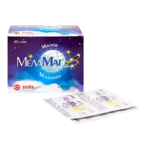 Меламаг В6 гранулы саше 2,3 г №20