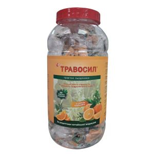 Травосил леденцы апельсин №300